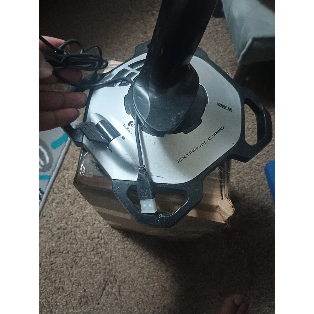 Logitech X3D Extreme 3D Pro Joystick USB J-UF17 Microsoft Flight Simulator